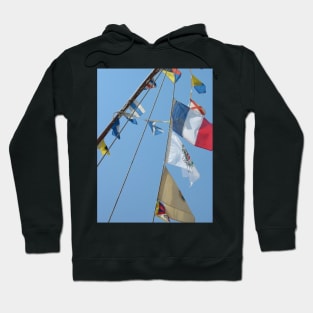 Nautical flags Hoodie